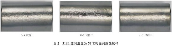 道间温度对316L乐鱼平台网站_乐鱼(中国)管焊缝性能的影响