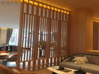 木纹乐鱼平台网站_乐鱼(中国)方管装饰效果图